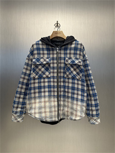 False 假两件格子衬衫 Perception 棉服夹克外套 Drop 实体现货