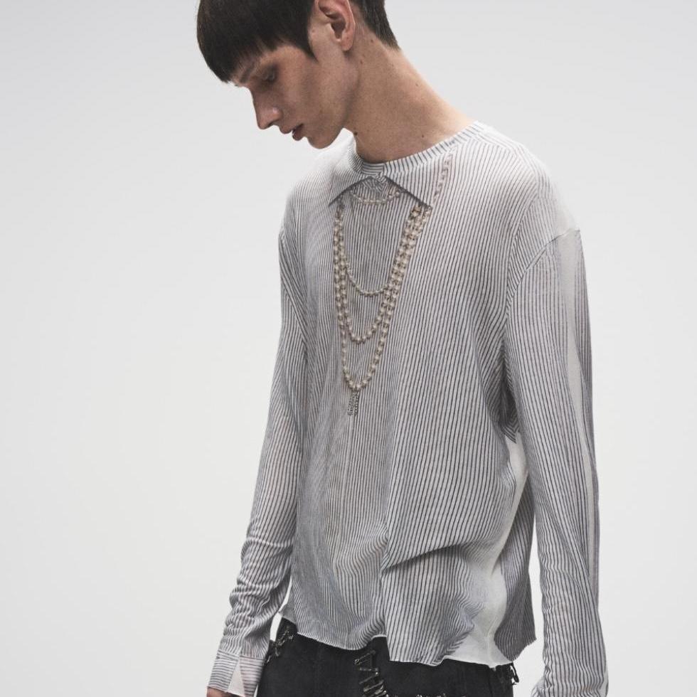 实体现货 BIRTH OF ROYAL CHILD Borc 3D打印珍珠项链手表长袖T恤