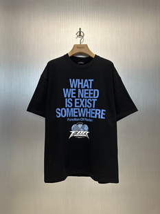 字母地球标语Logo印花Vibe短袖 实体现货 Archive Far T恤 清仓