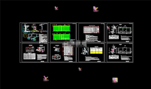 挡土墙图集CAD图纸 悬臂式图 重力式图 衡重式图 等