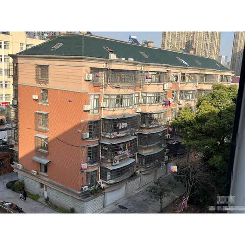 4701现代老小区建筑 多层住宅楼 旧民居 老式居民楼改造SU模型