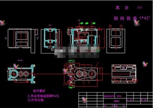 立式铣床结构套图CAD图纸 铣床总图预览 箱体图 总装图 主轴图等