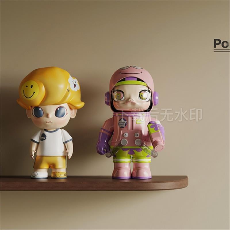 现代艺术装置 泡泡玛特 玩具玩偶 手办 装饰摆件草图大师SU模型