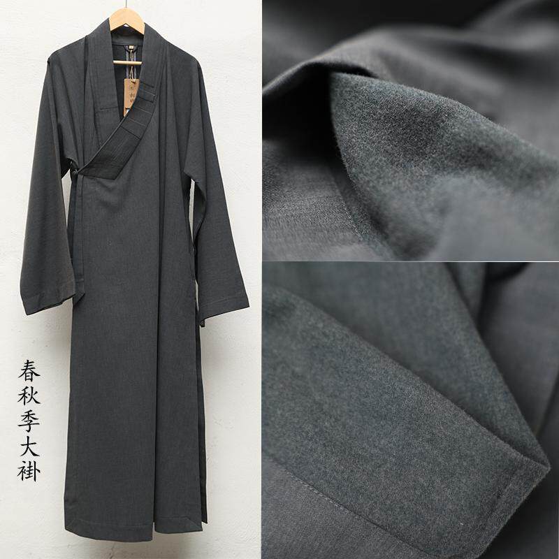 相牌僧服春秋冬僧衣出家人大褂比丘尼短褂青云纱磨毛小褂师父长褂
