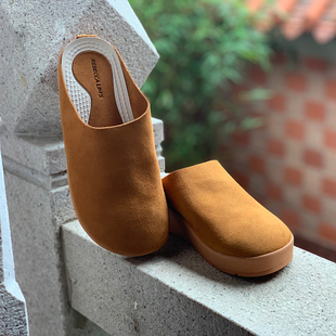 长立养生鞋上海新款僧鞋流行男女f防滑包头拖鞋春秋凉拖鞋和尚拖