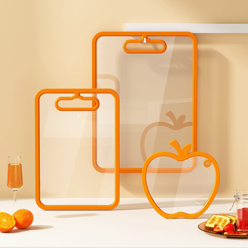 透明钢化玻璃菜板水果蔬菜案板双面切菜板厨房砧板 cutting board