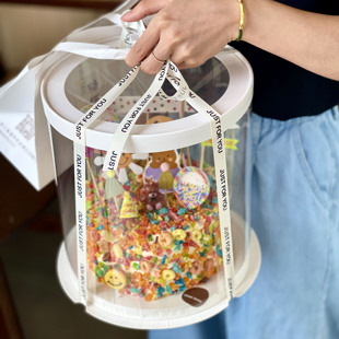 6寸8寸10寸 普通款 4个高度材料厚透明度高 开窗款 透明圆形蛋糕盒