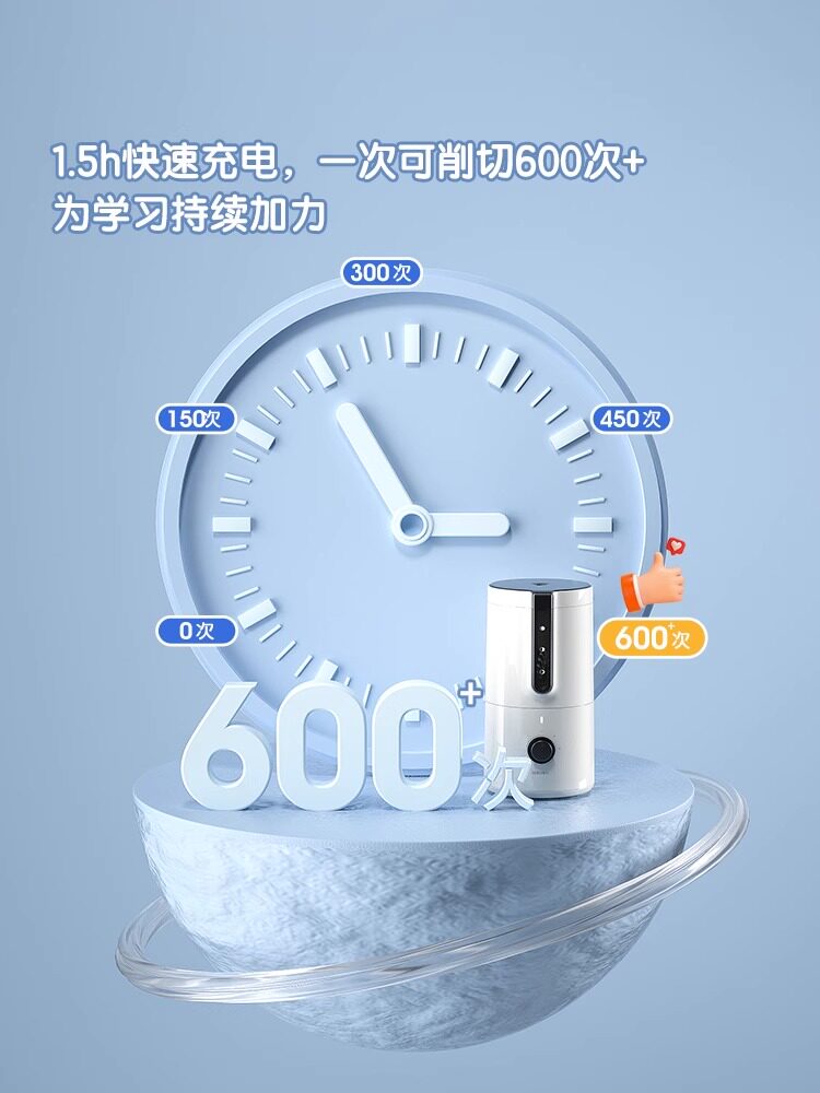 델리 어린이용 초등학생용 전자동 연필깎이 전동연필깎이 여성용 연필 남아용 충전식 모델