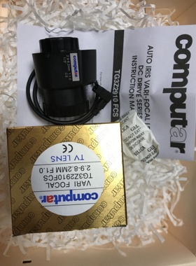 原装康标达TG3Z2910FCS computar2.9-8.2变焦镜头CS F1.0自动光圈