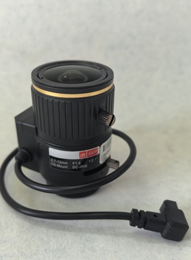 4MP监控摄像机镜头 2.7-12mm 400万自动光圈高清变焦镜头CS