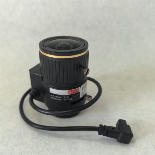 4MP监控摄像机镜头 2.7-12mm 400万自动光圈高清变焦镜头CS