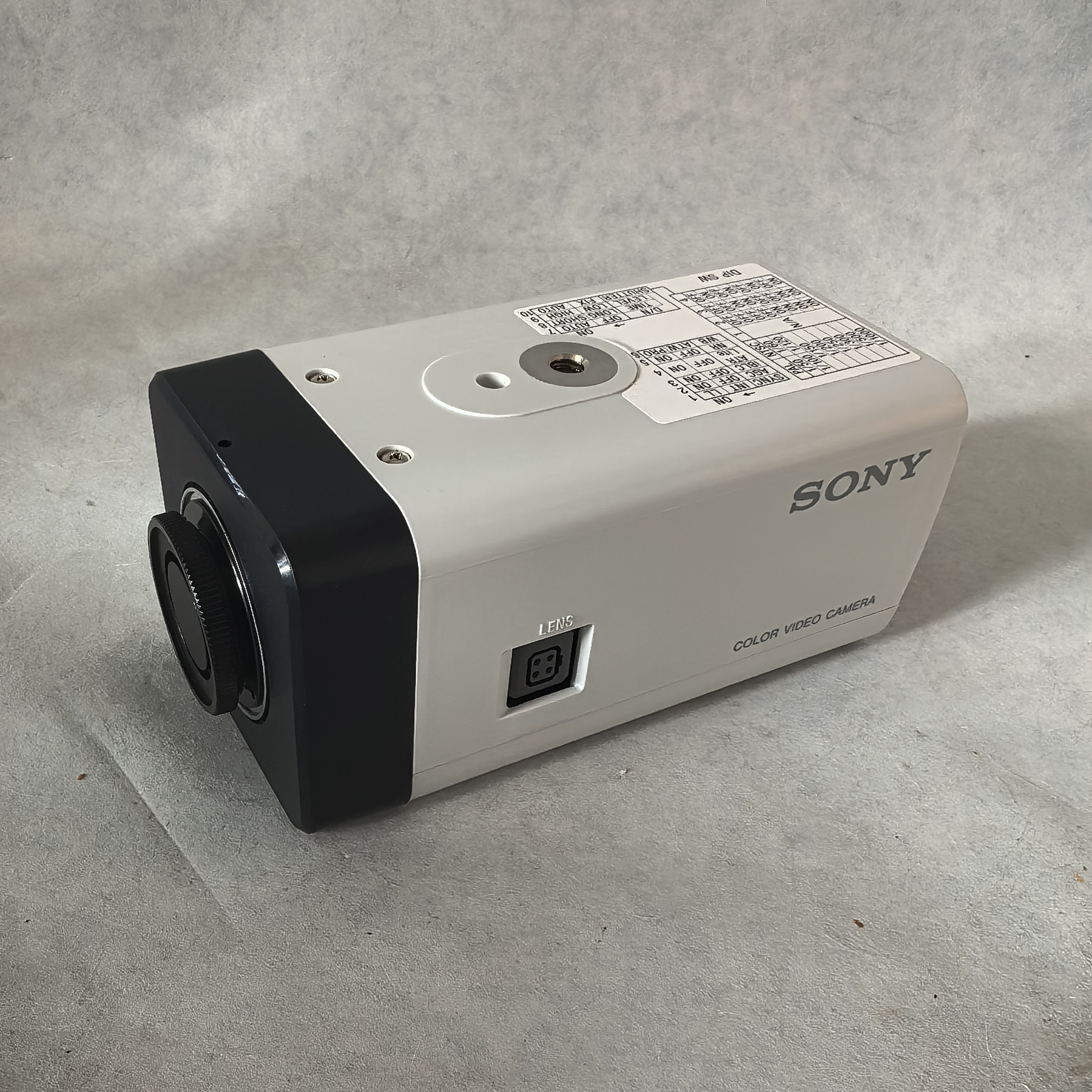 索尼模拟摄像头 SSC-G218高清变焦低照度枪机AC220V监控摄像机