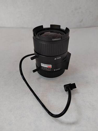 95新高清800万监控镜头HV3816D-8MPIR 3.8-16mm 自动光圈调焦镜头