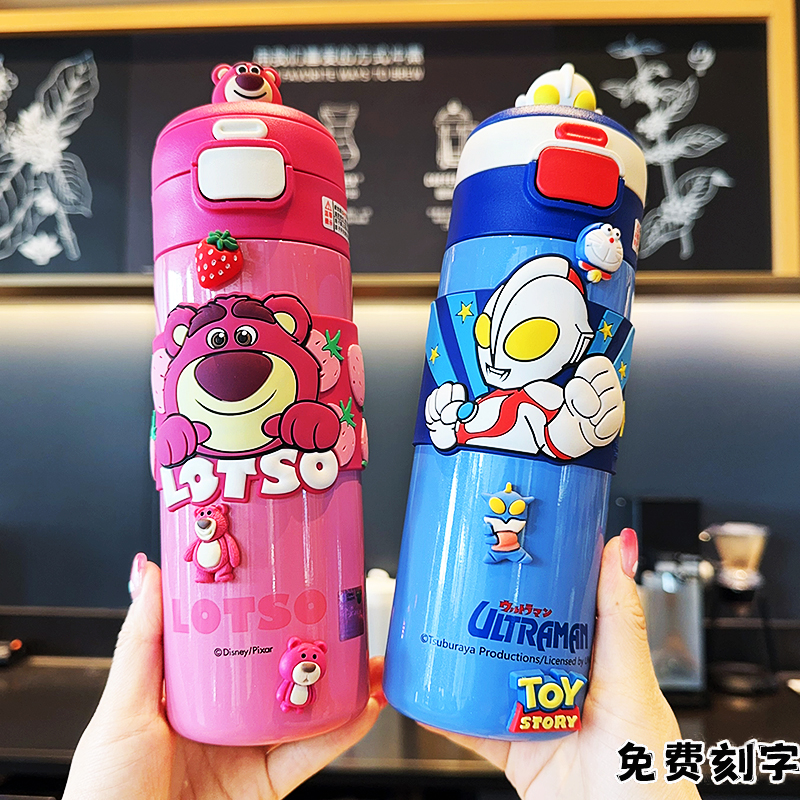 迪士尼卡通随手保温杯316不锈钢