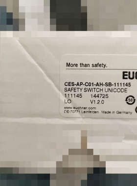 安士能111145安全开关 CES-AP-C01-AH-SB议价