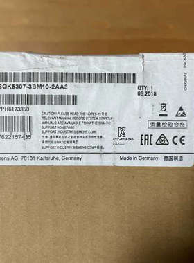 6GK5307-3BM10-2AA3 X307-3议价