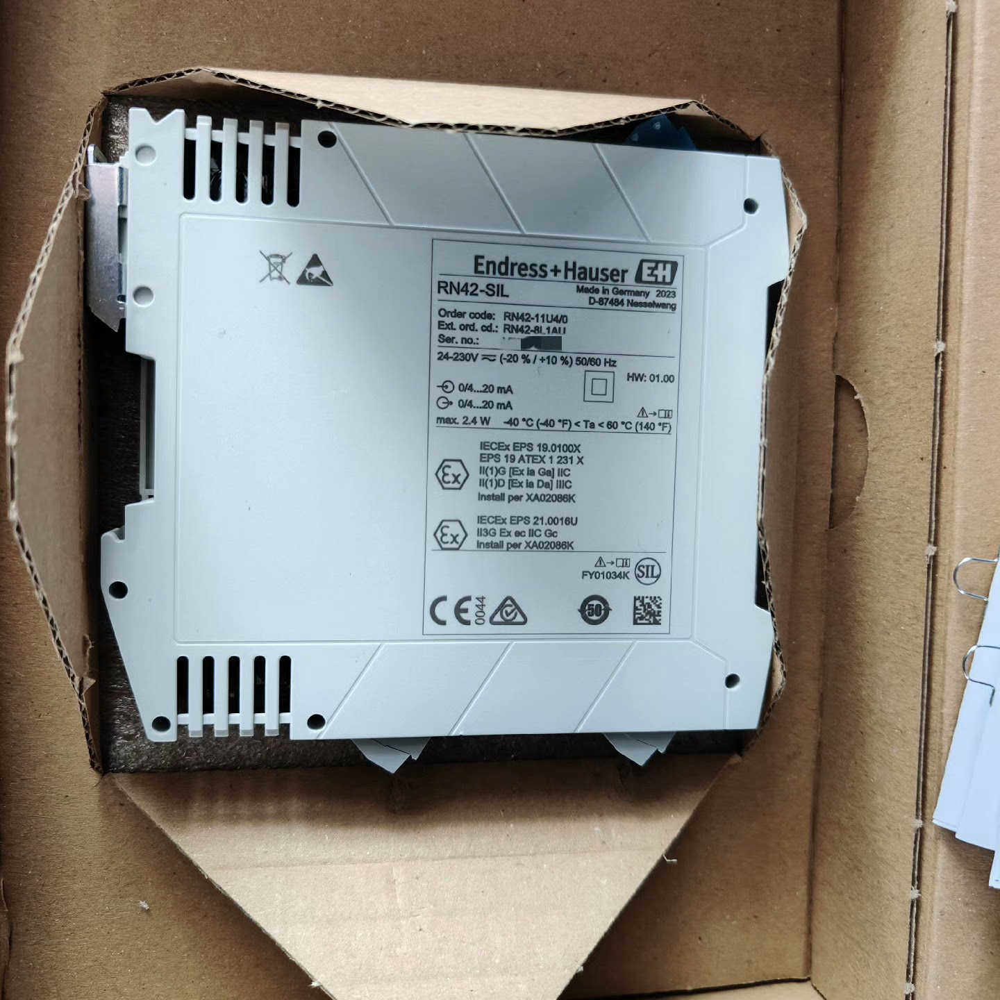 E+H有源安全栅RN42-8L1AU+LA(RN42-11U议价