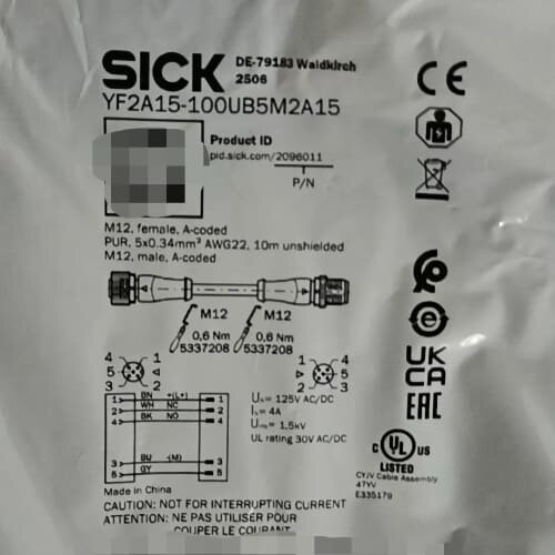SICK西克YF2A15-100UB5M2A15传感(议价)