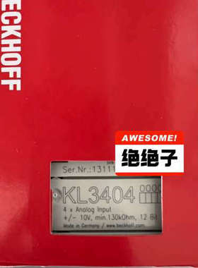 倍福KL3404议价