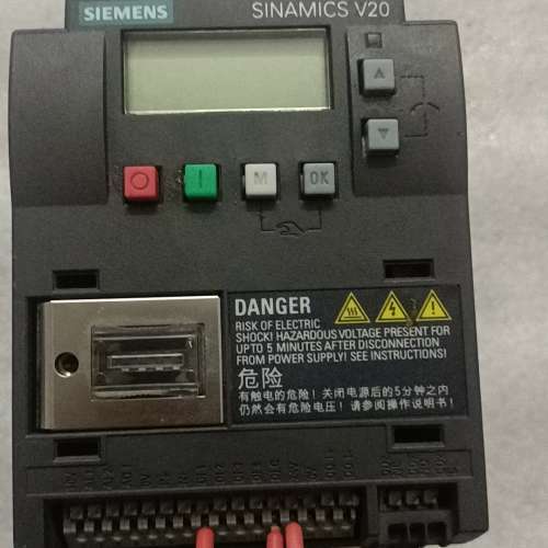 (议价)V20变频器6SL3210-5BE17-5UV0，0.