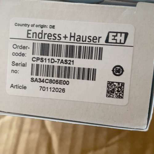 CPS11D-7AS21 E+H电极议价