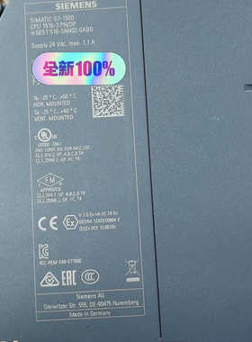1500CPU模块 6ES7516-3AN02议价