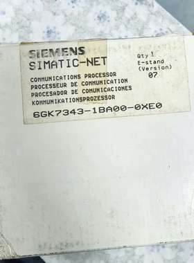 6GK7 343-1BA00-0XE0  原标议价
