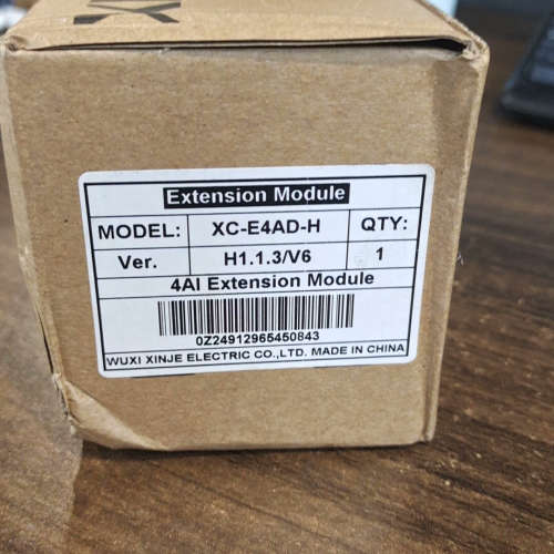 信捷XC-E4AD-H扩展模块，4AI通道，版本H1.1.3议价
