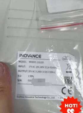 汇川变频器 MD600S-2S010B议价