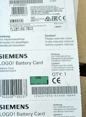 LOGO 电池卡 6ED1056-6XA00-0BA0议价