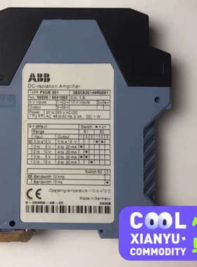 隔离放大器PXUB 201 3BSC630149R00议价