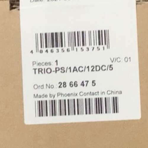 菲尼克斯电源模块TRIO-PS1AC12DC5、号议价