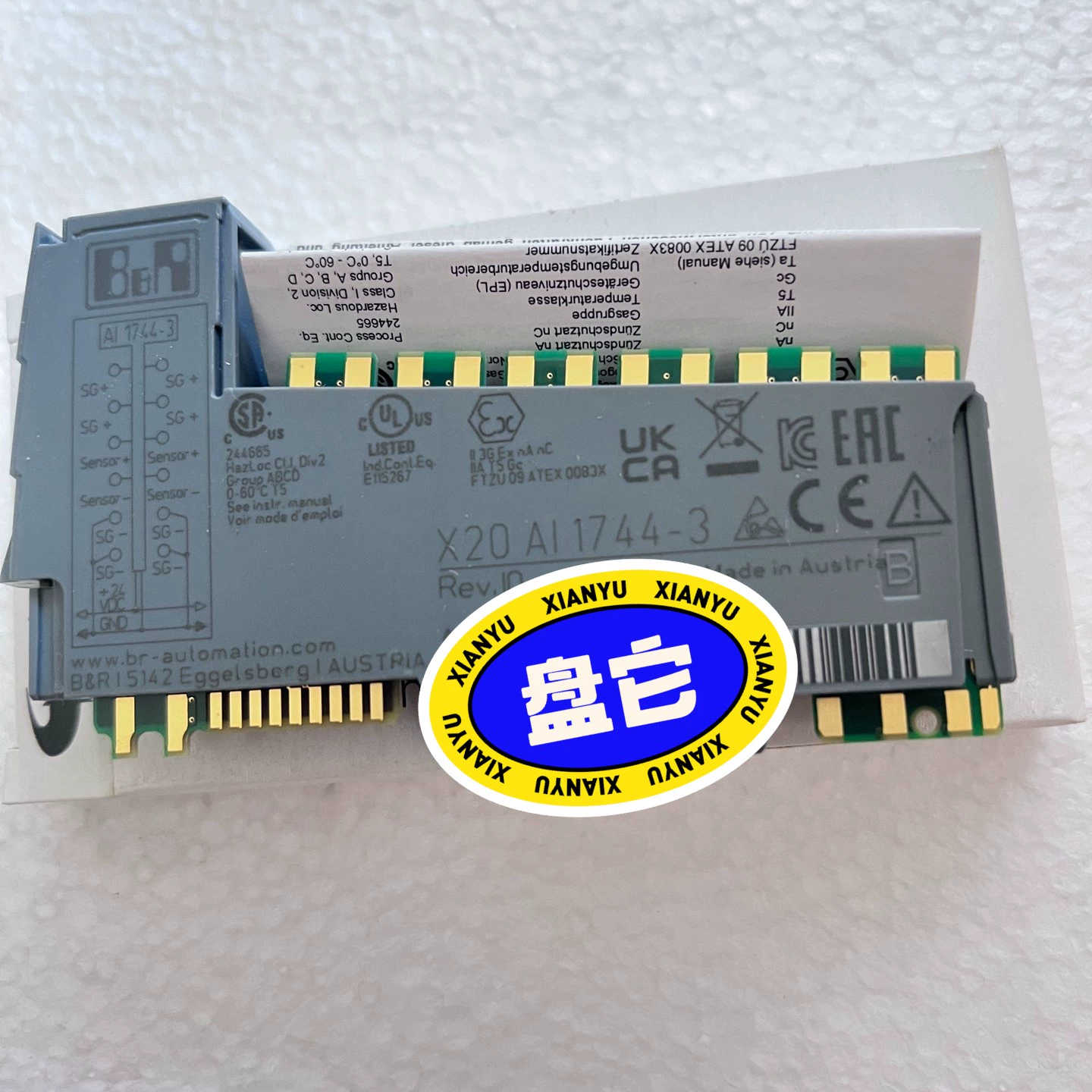 贝加莱模块X20AI1744-3、议价