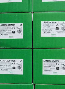 23系列伺服驱动器400W LXM23AU04M3X议价
