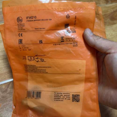 IFW210  易福门传感器，议价