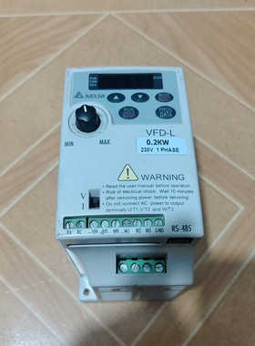 0.2kw台达变频器VFD002L21A，功率0.2kw，2议价