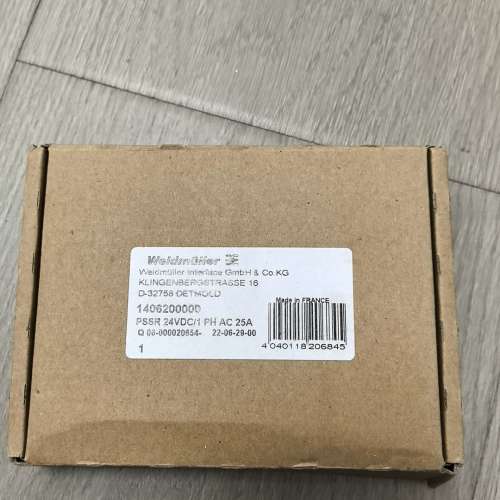 Weidmuller继电器 PSSR 24VDC1PH议价