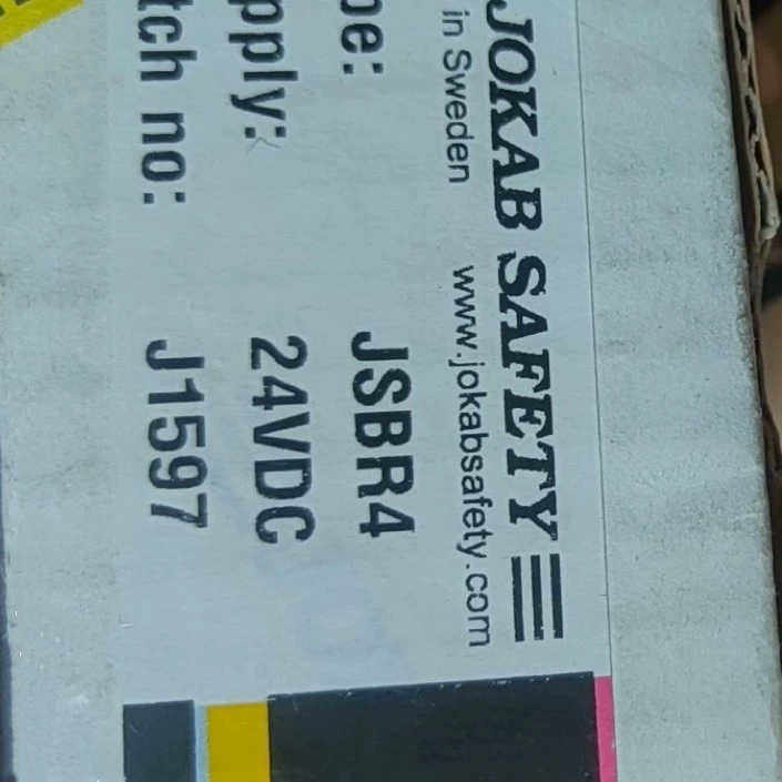 JSBR4 24VDC 瑞典佳可保JOKAB SAFETY安议价