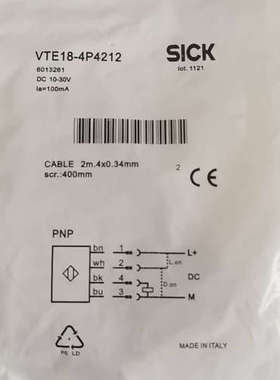 SICK施克 VTE18-4P4212 601326议价