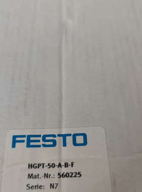 FESTO560225费斯托平行夹爪气缸HGPT-5议价