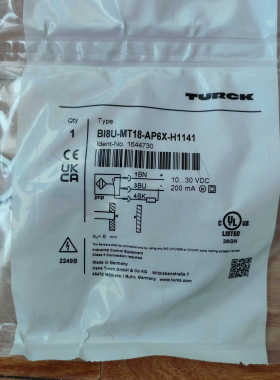 BI8U-MT18-AP6X-H1141-Turck 图尔克议价