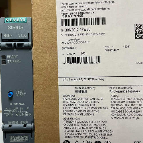 3RN2012-1BW30  热敏电阻电机保护继电器 标准评议价