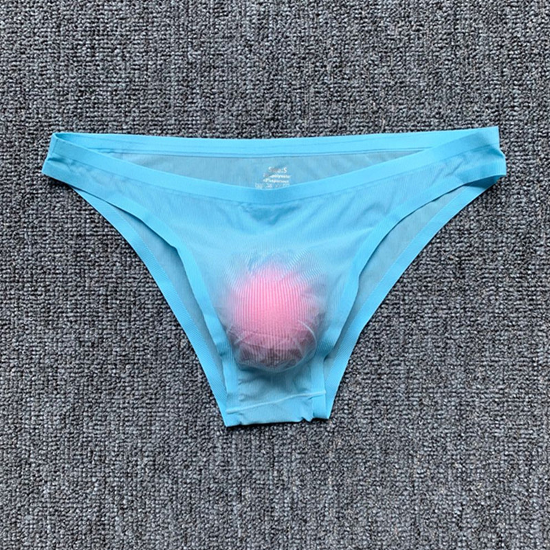男士无痕3D小三角内裤低腰性感