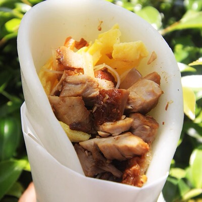 温岭夹糕台州嵌糕美食特产糕点
