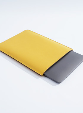 牛皮适用m4macbookAir13保护套m2air壳pro14寸13寸m1内胆包m3macbookpro适用华为matebook14保护壳便携鼠标垫