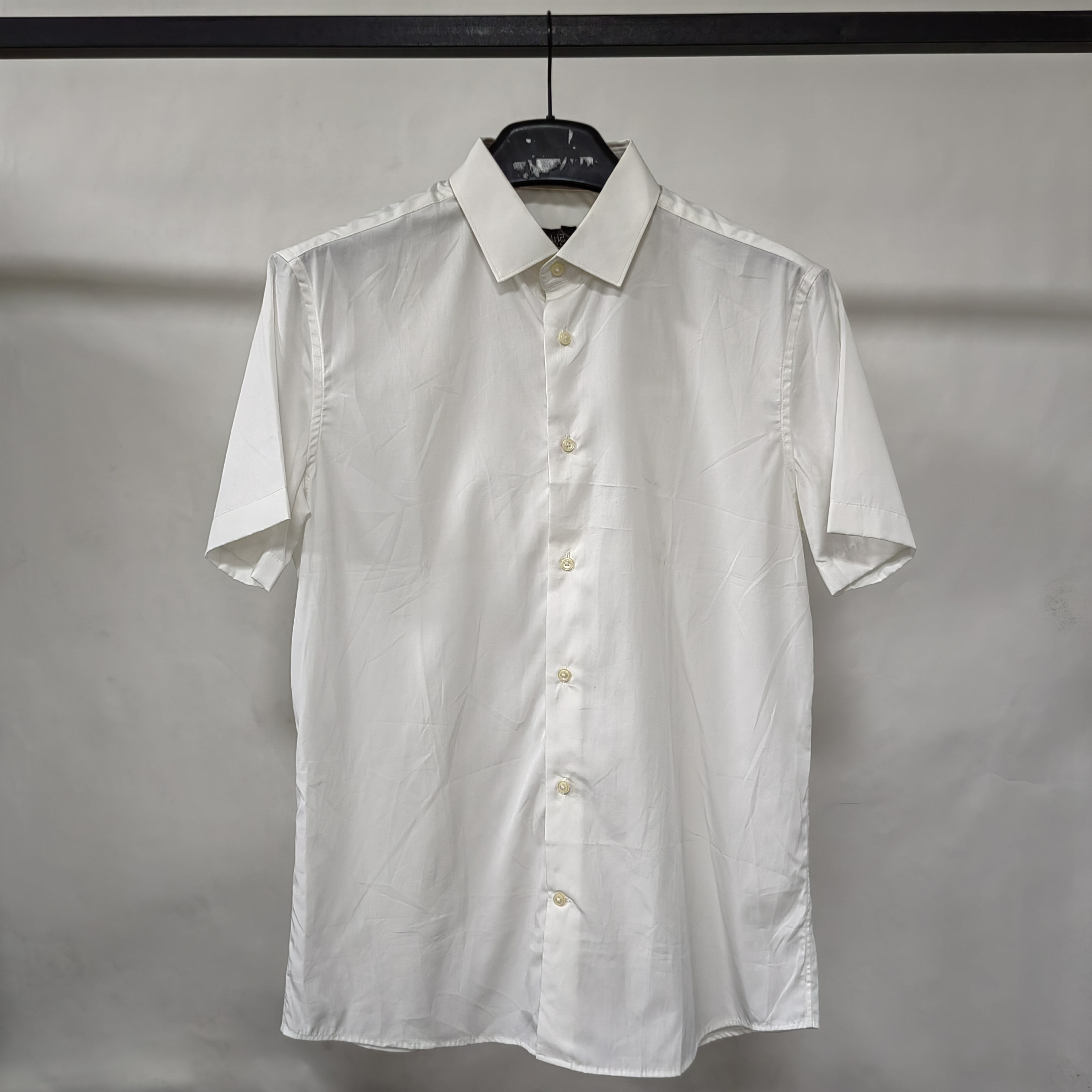 微瑕卡尔牌高端商务衬衫 纯棉面料 男装时尚休闲短袖衬衫3103FPW1