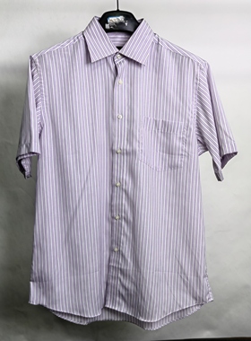 卡尔牌  高端商务衬衫  纯棉面料  男士时尚休闲短袖衬衫T2731