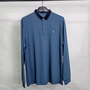 休闲长袖 梦家 时尚 男装 T恤T2447 高端商务T恤