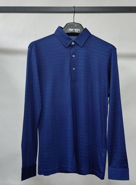 微瑕卡尔牌  高端商务T恤  男士时尚休闲长袖T恤0507FSN2