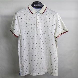 休闲短袖 卡尔牌 时尚 男士 T恤T2717 高端商务T恤